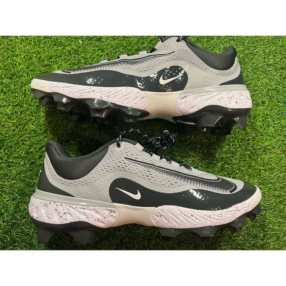 Nike Alpha Huarache Elite 4 Low MCS Smoke Grey FD6221-002 Men’s Size 15 NEW